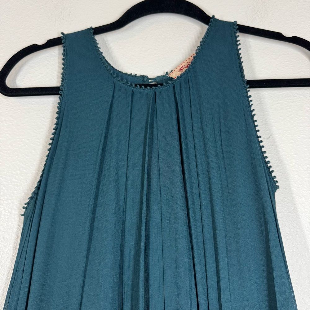 Anthropologie Not So Serious Brenta Beaded Swing Dress Cocktail Elegant Womens 2 - Picture 2 of 10